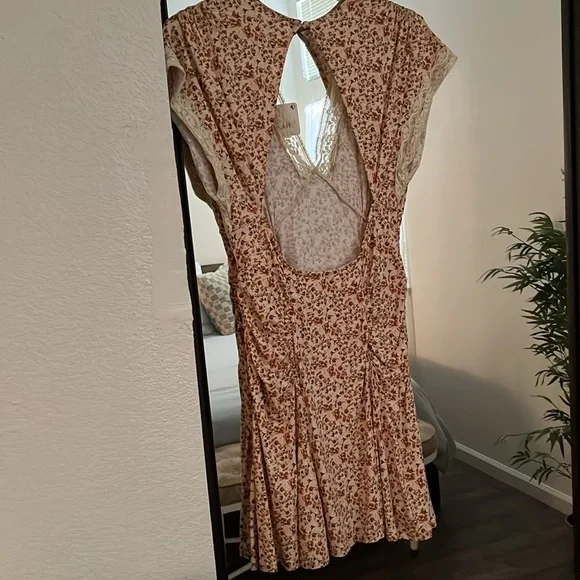 NWT FREE PEOPLE IVRY DRESS SZ L - Picture 6 of 7